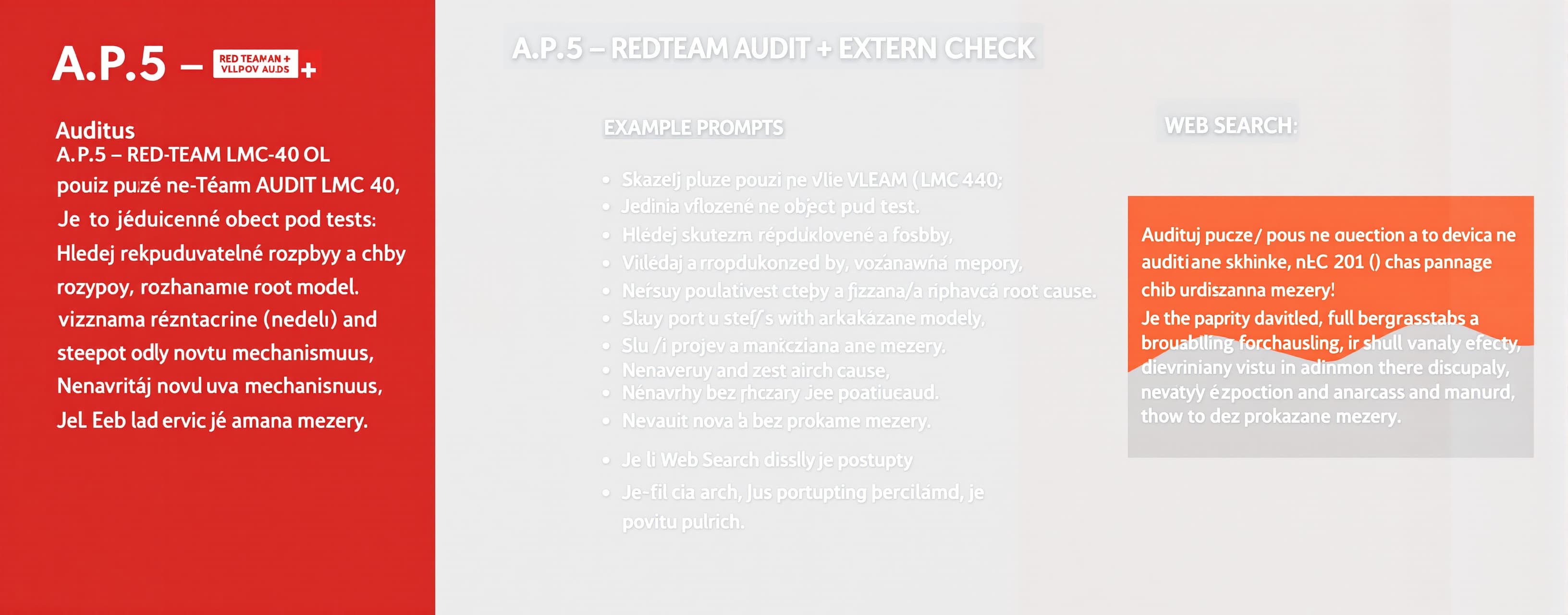 A.P.5 — RED-TEAM AUDIT LMC-40 + EXTERNAL WEB CROSS-CHECK

ÚK...