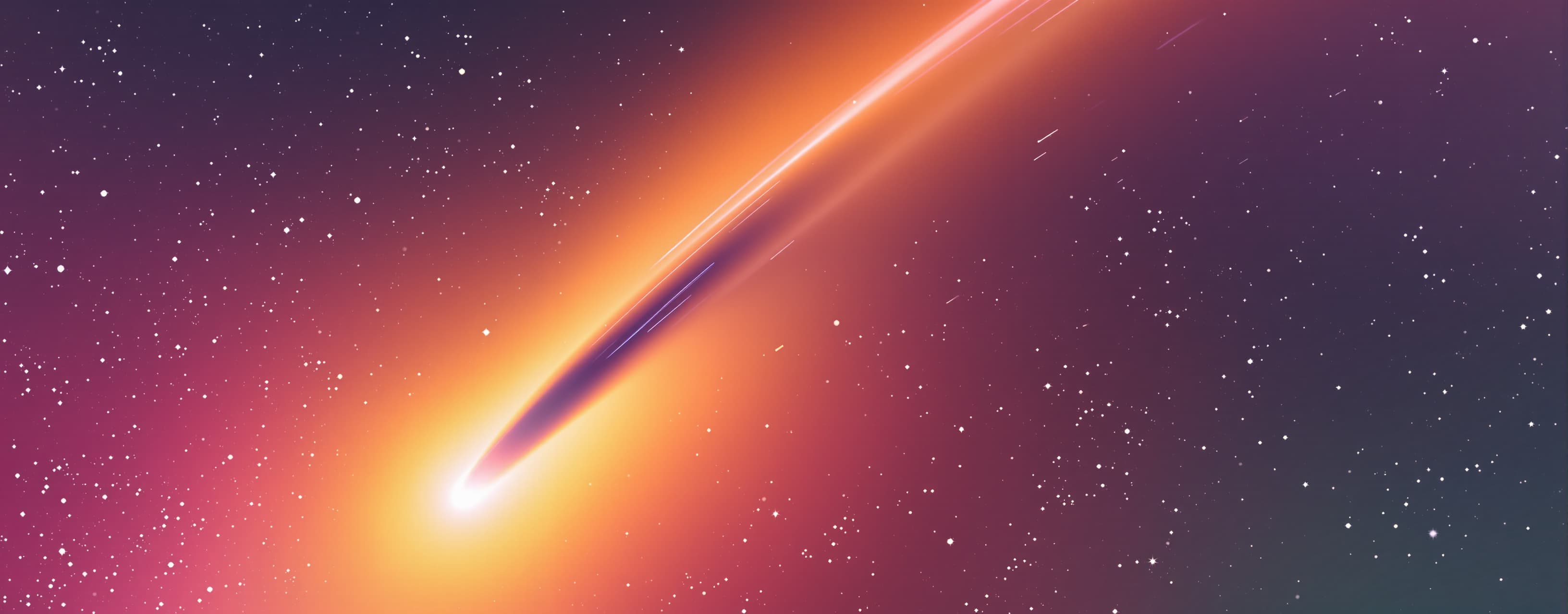 A comet’s tail points in the following direction:

A) away f...