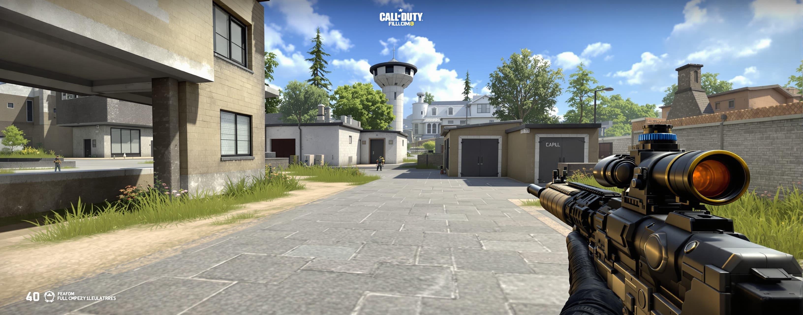 Create a Call of Duty-inspired game in first-person perspect...