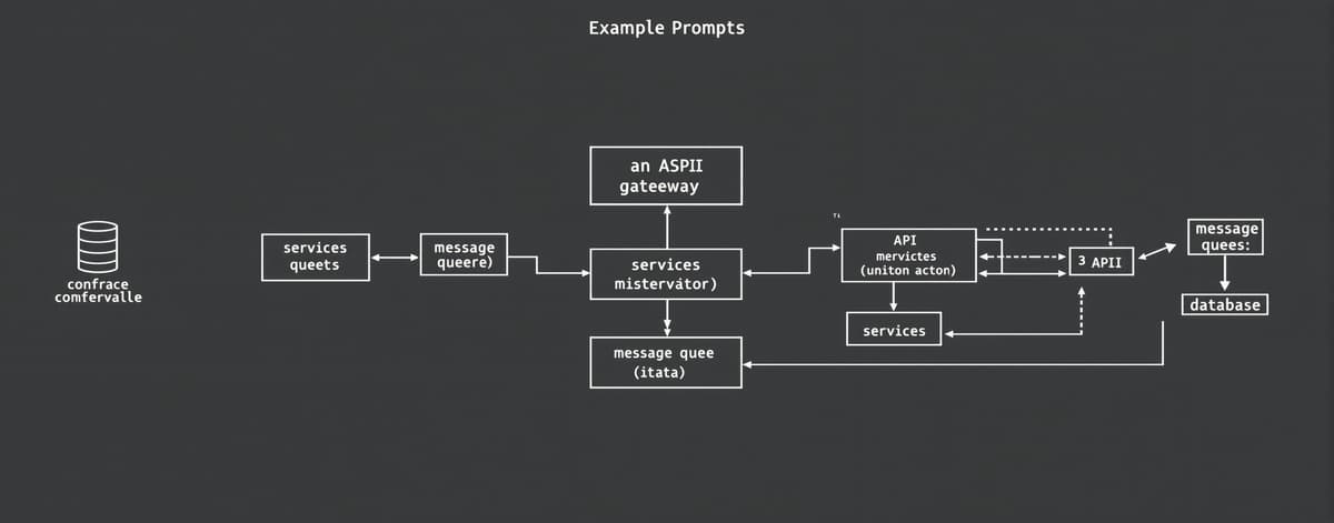 ASCII diagram microservices | MicroEval | Artificial Analysis