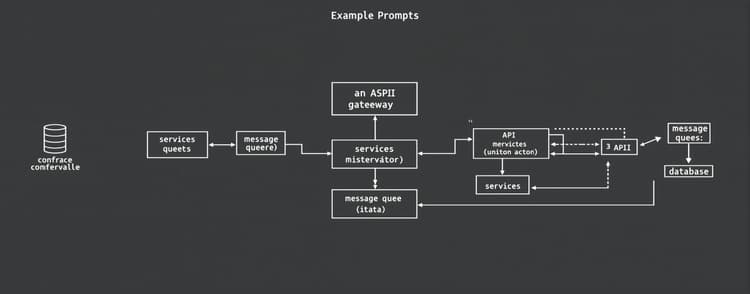ASCII diagram microservices | MicroEval | Artificial Analysis
