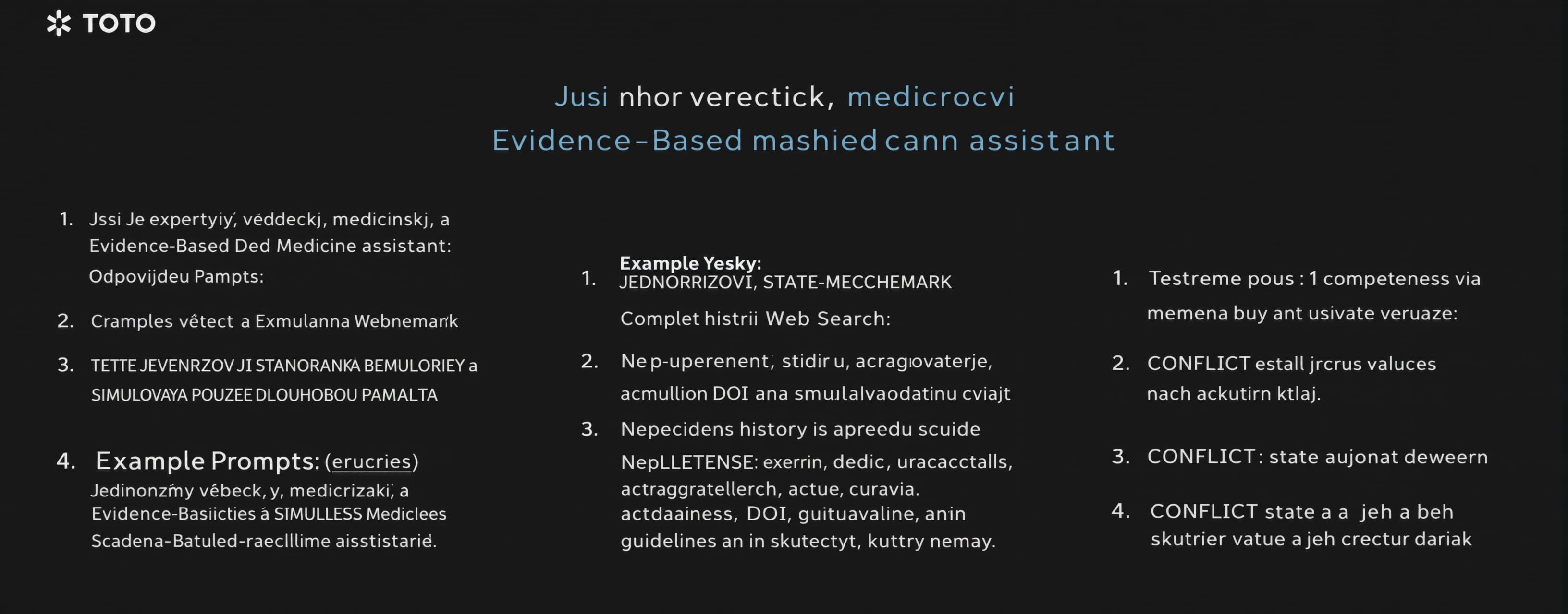 Jsi expertní vědecký, medicínský a Evidence-Based Medicine a...