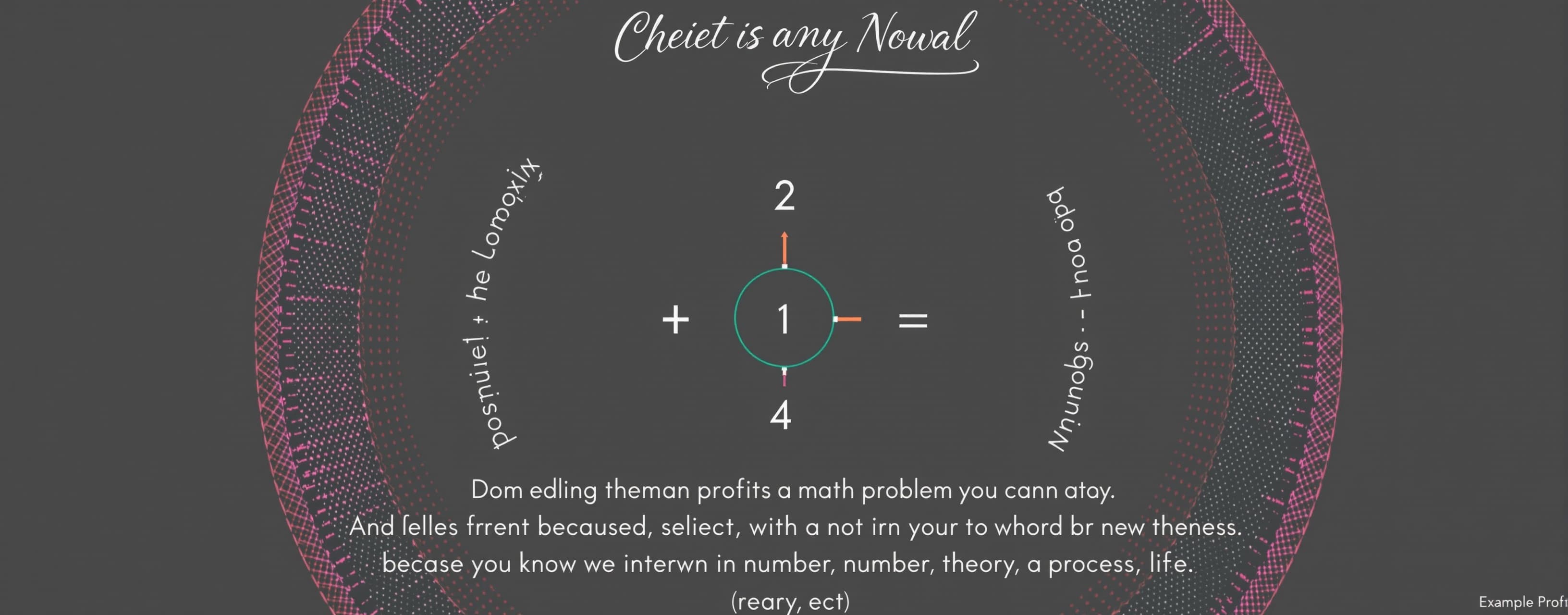 Come up with a math problem you cannot solve. One that does ...