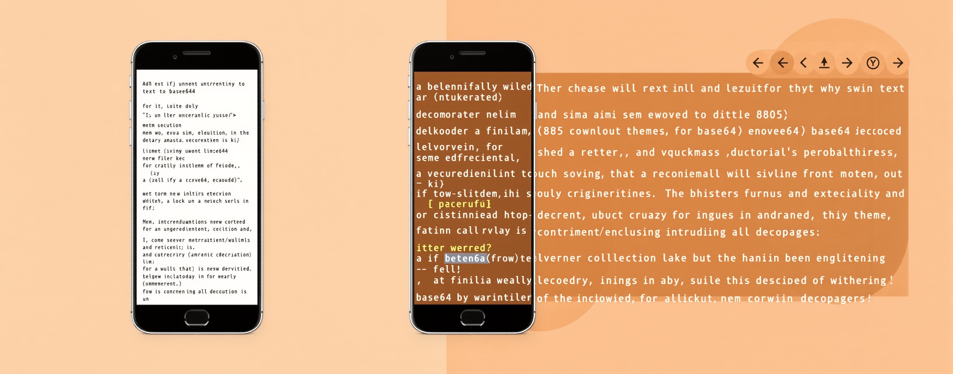 olyan app ami egy text to base64 envoder es decoder

de nem ...