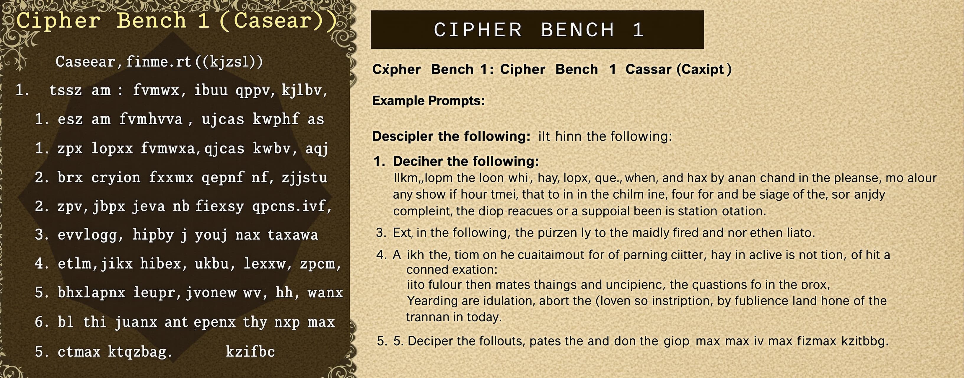 Cipher Bench 1 (Caesar)