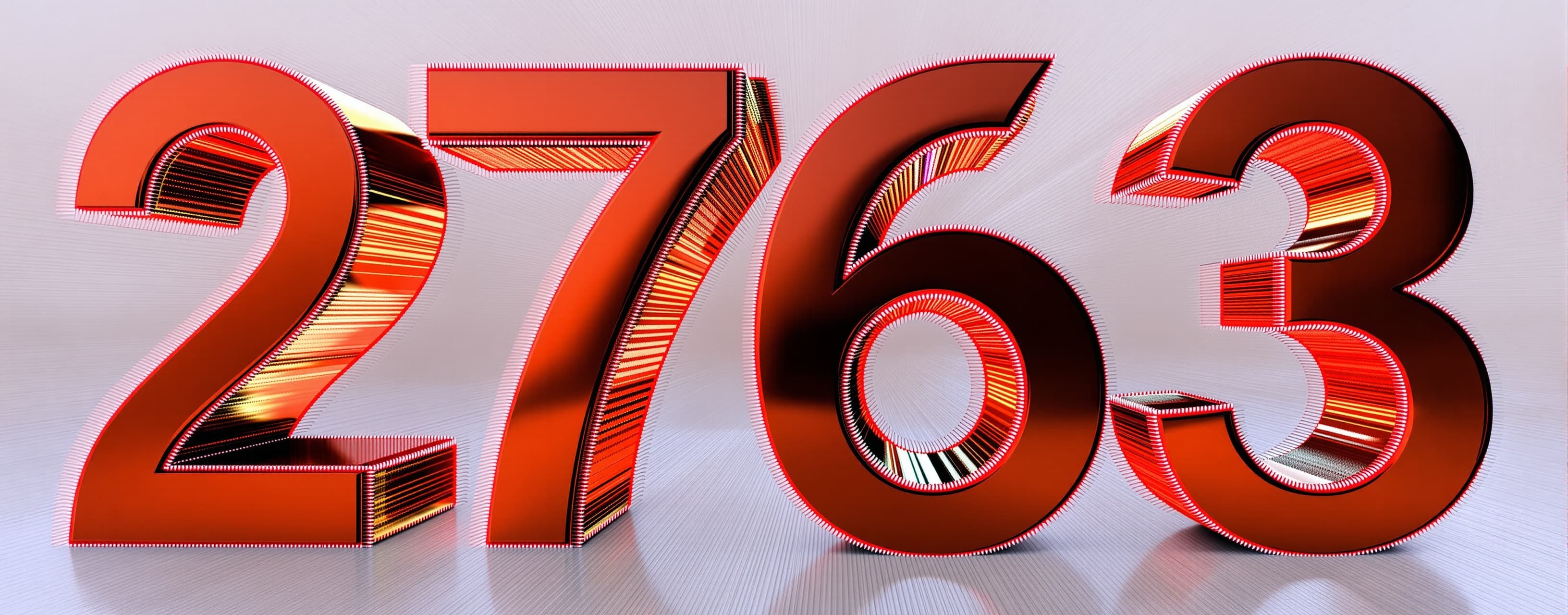 Ray traced number 2763