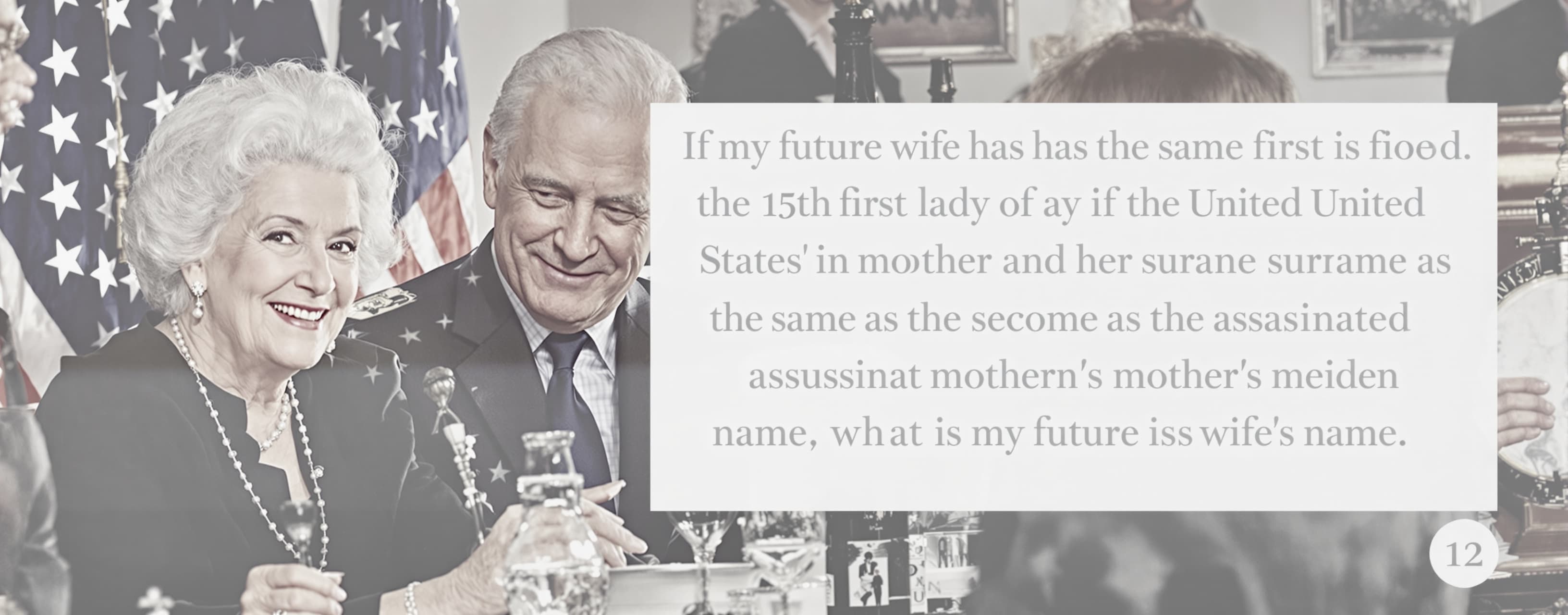 If my future wife has the same first name as the 15th first ...