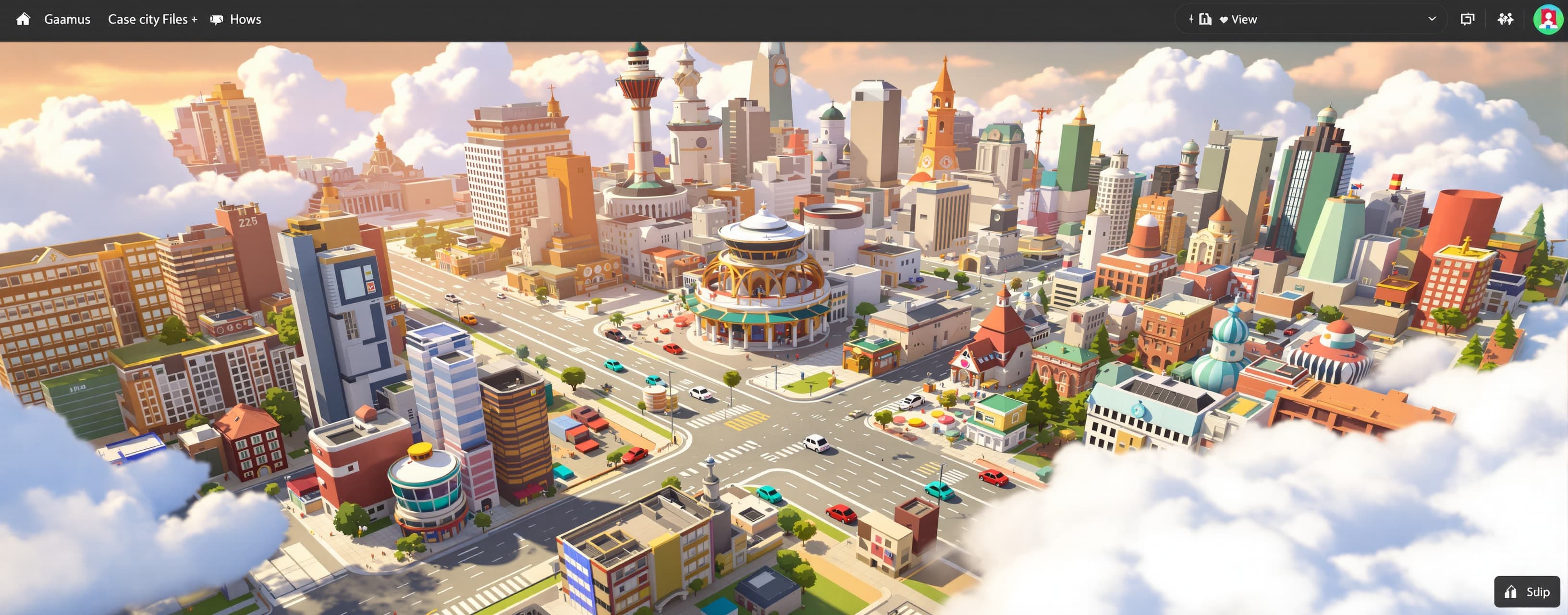 3D city
