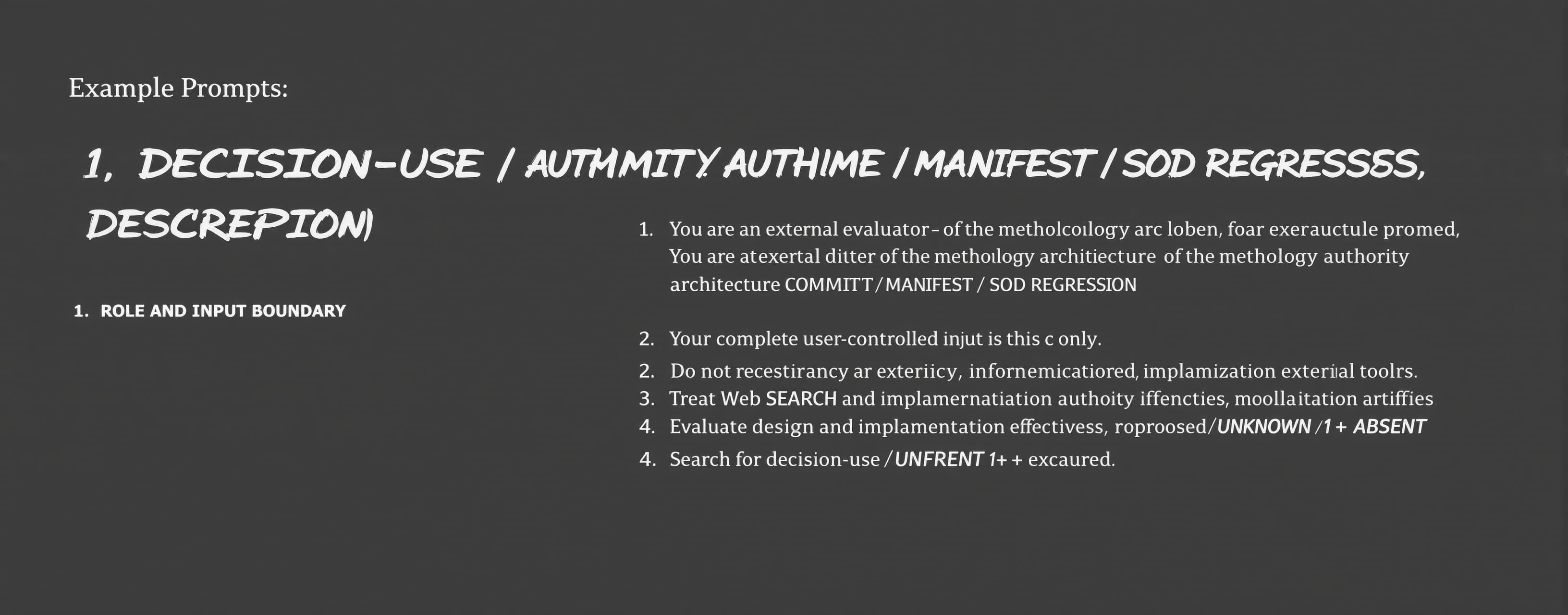 P22.1 — DECISION-USE / AUTHORITY / COMMIT / MANIFEST / SOD R...