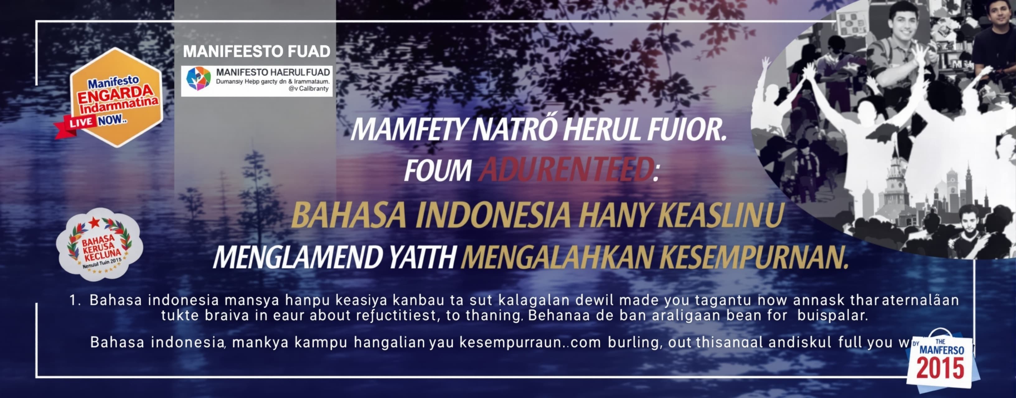 Bahasa Indonesia
Hanya Keaslian Yang Mampu Mengalahkan Kesem...