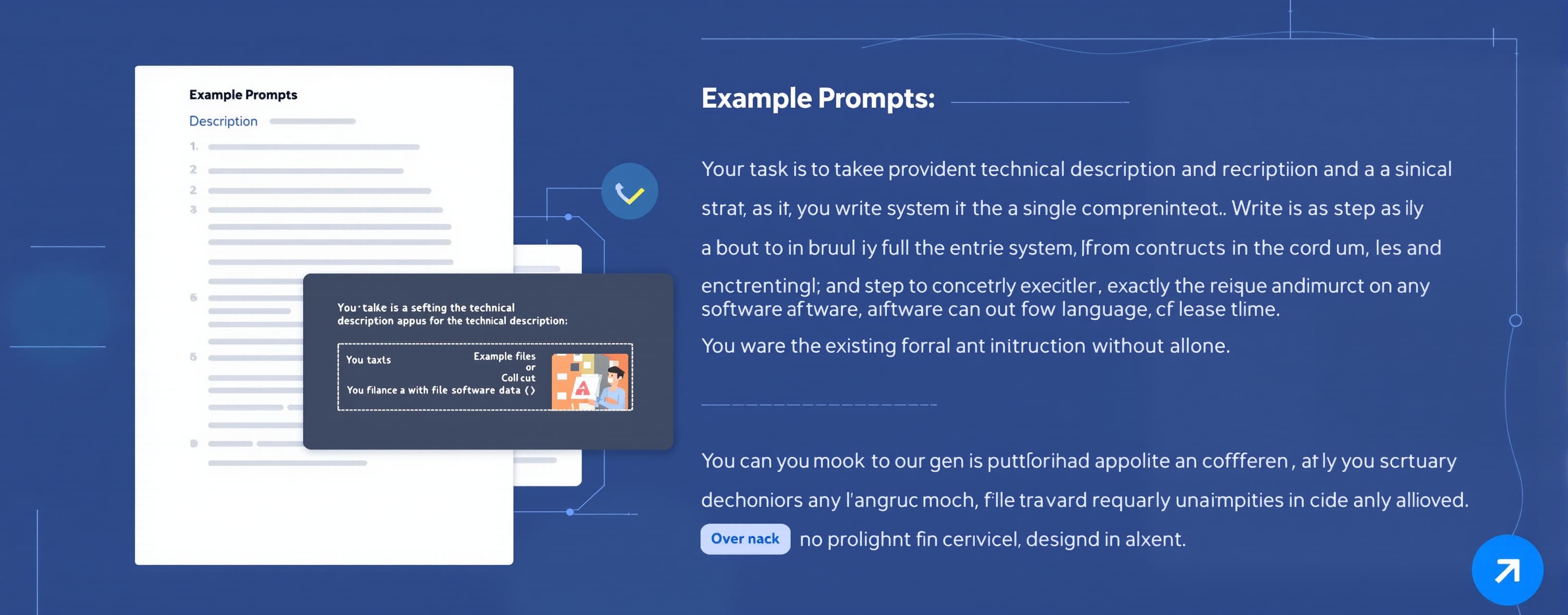 Your task is to take the provided technical description and ...