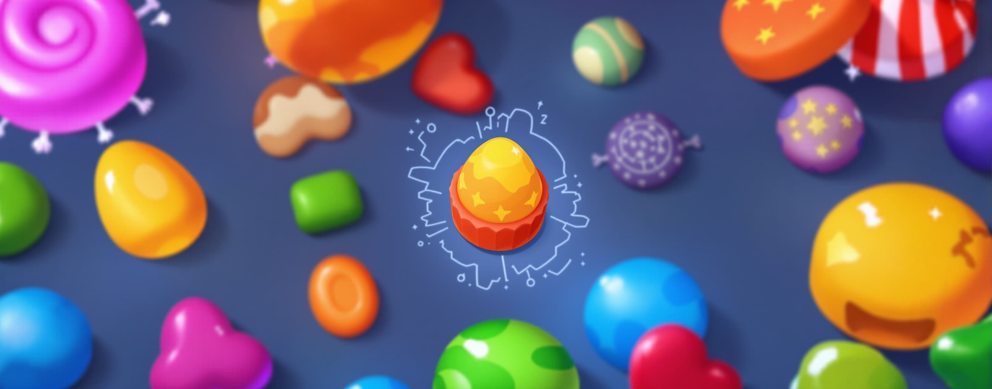 Build a clone of the Popular Candy Crush Game with some uniq...