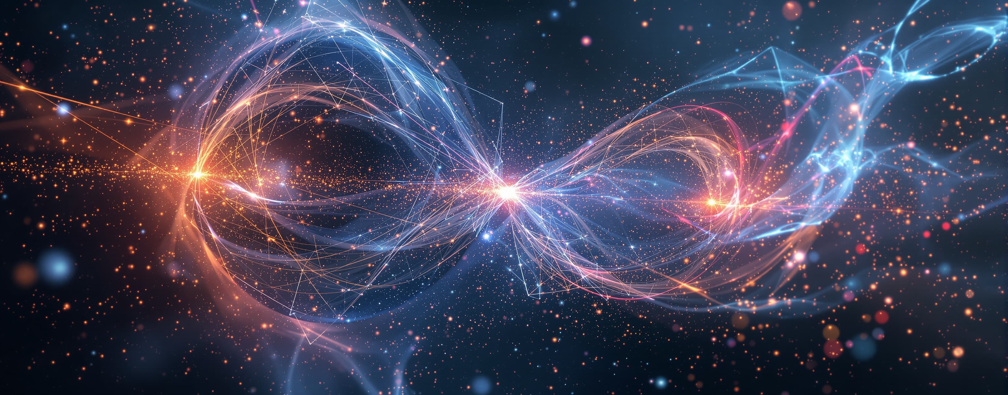 Create two universes colliding animation that looks inane wi...