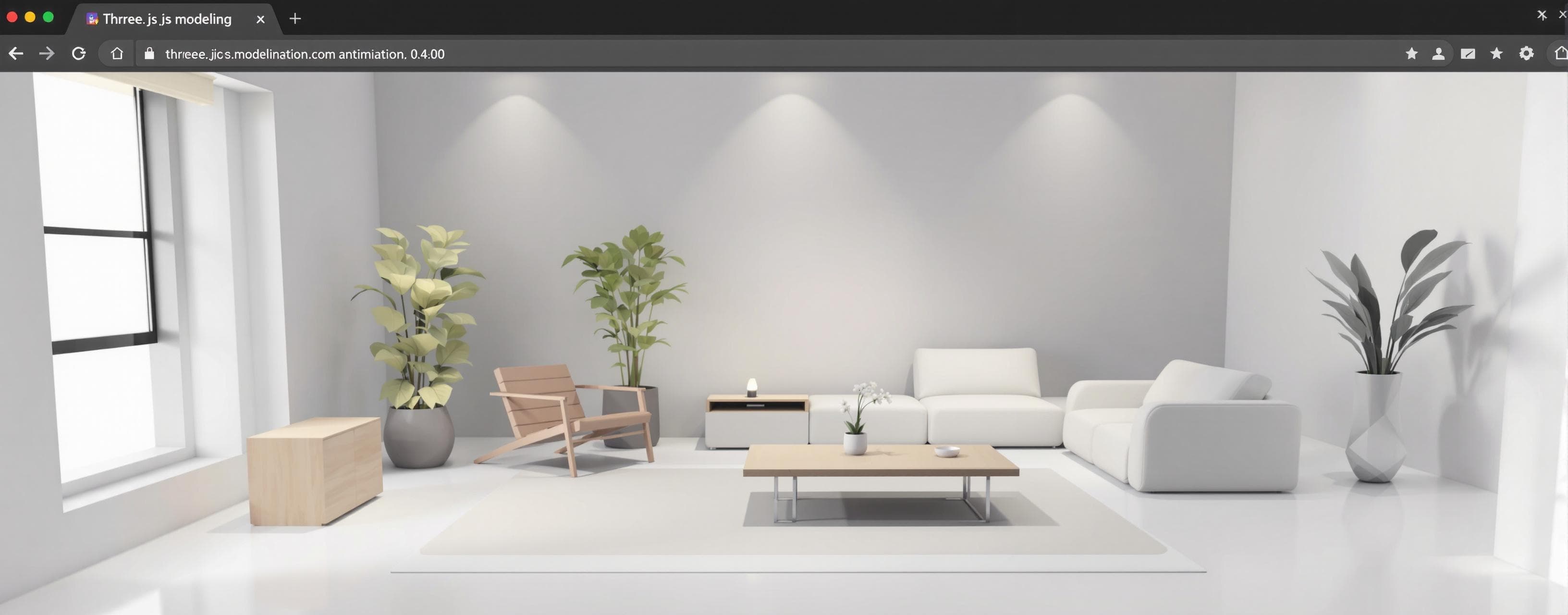 Three.js 3D Modeling and Animation Benchmark