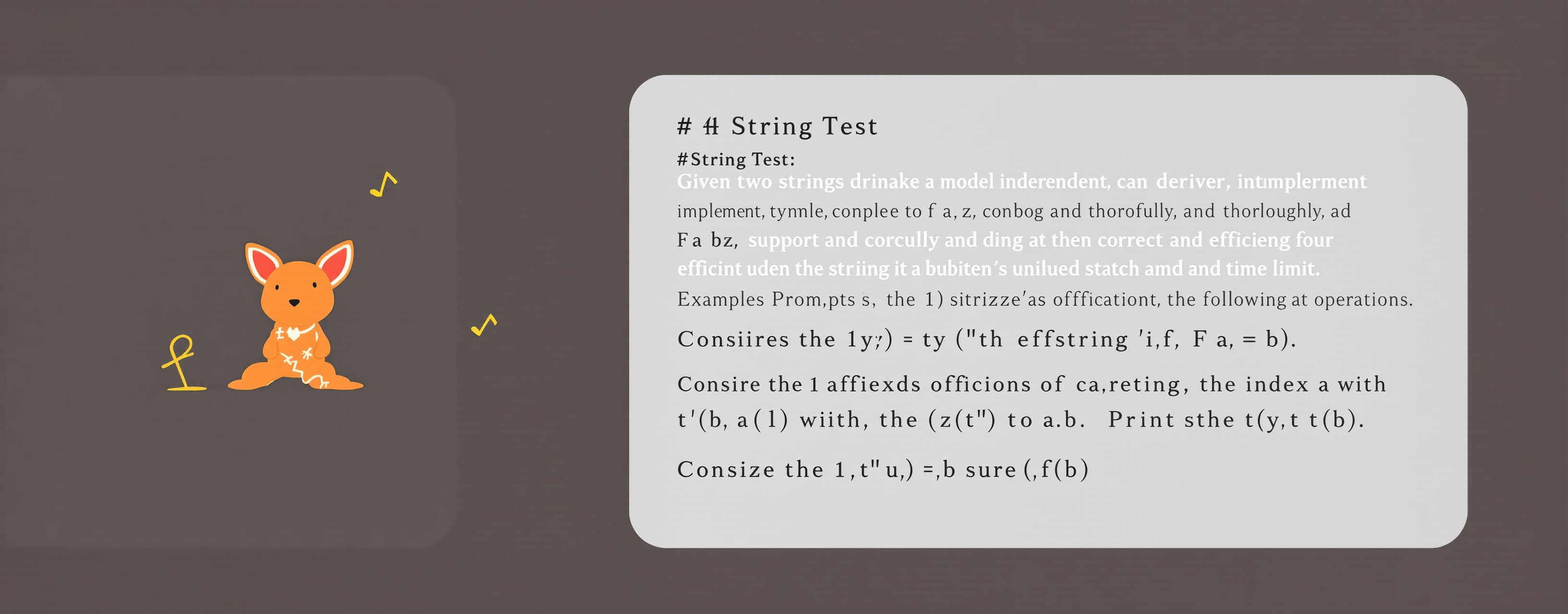 String Test