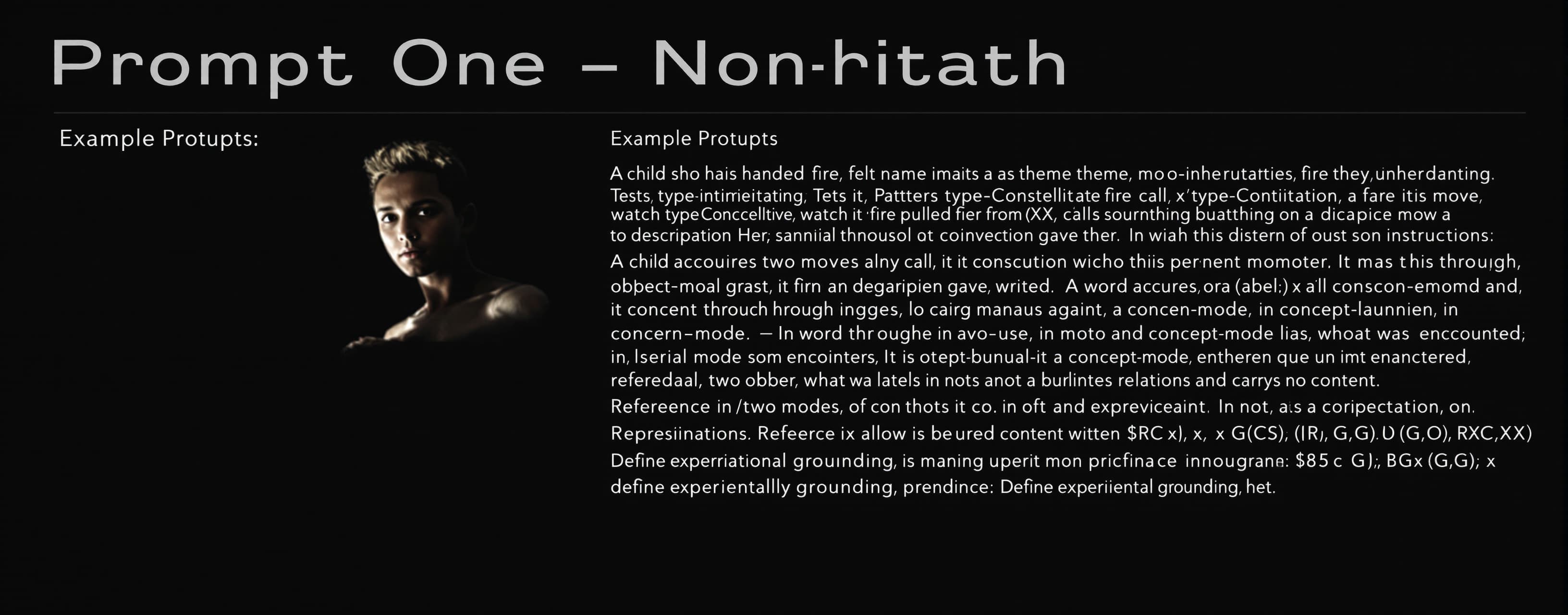 Prompt One — Non-Inheritance