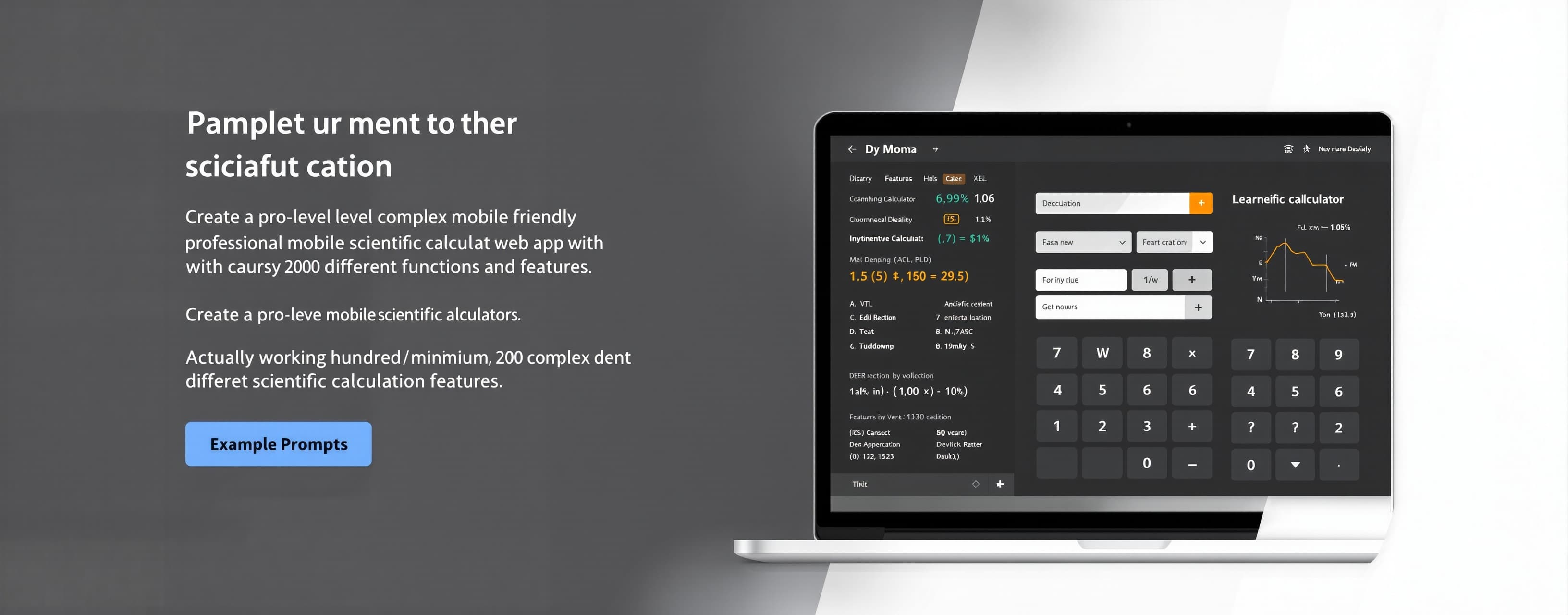 Create a pro level complex mobile friendly web based profess...