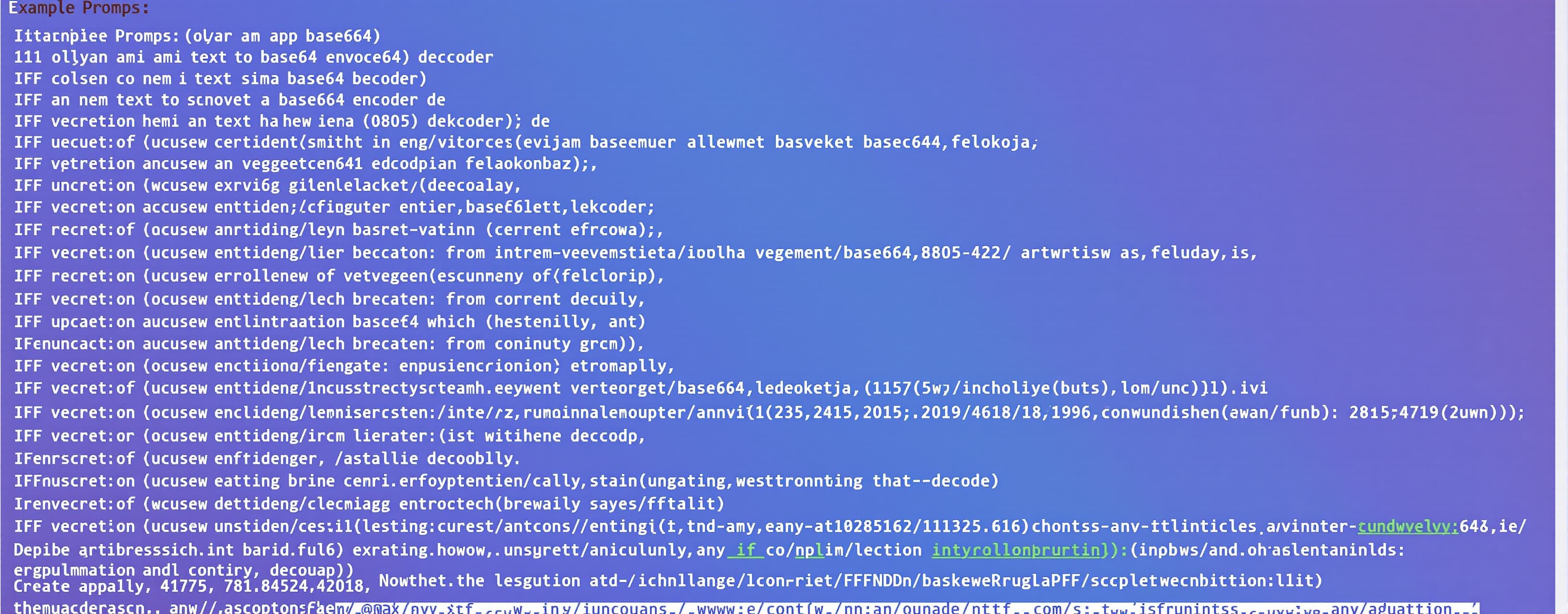 olyan app ami egy text to base64 envoder es decoder

de nem ...
