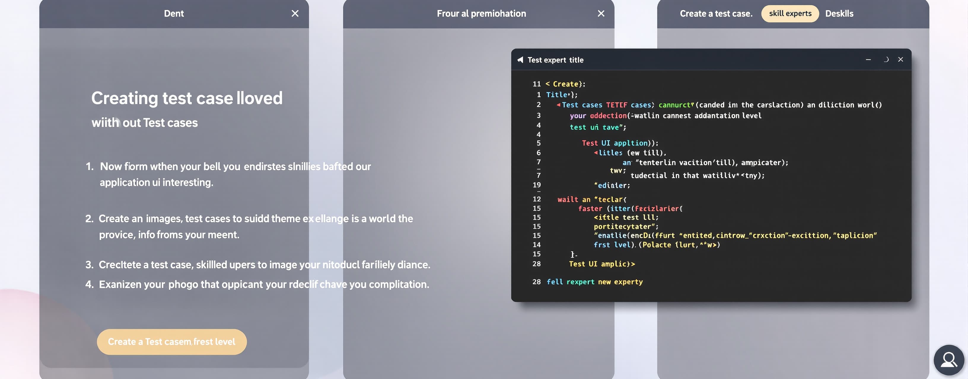 Test cases