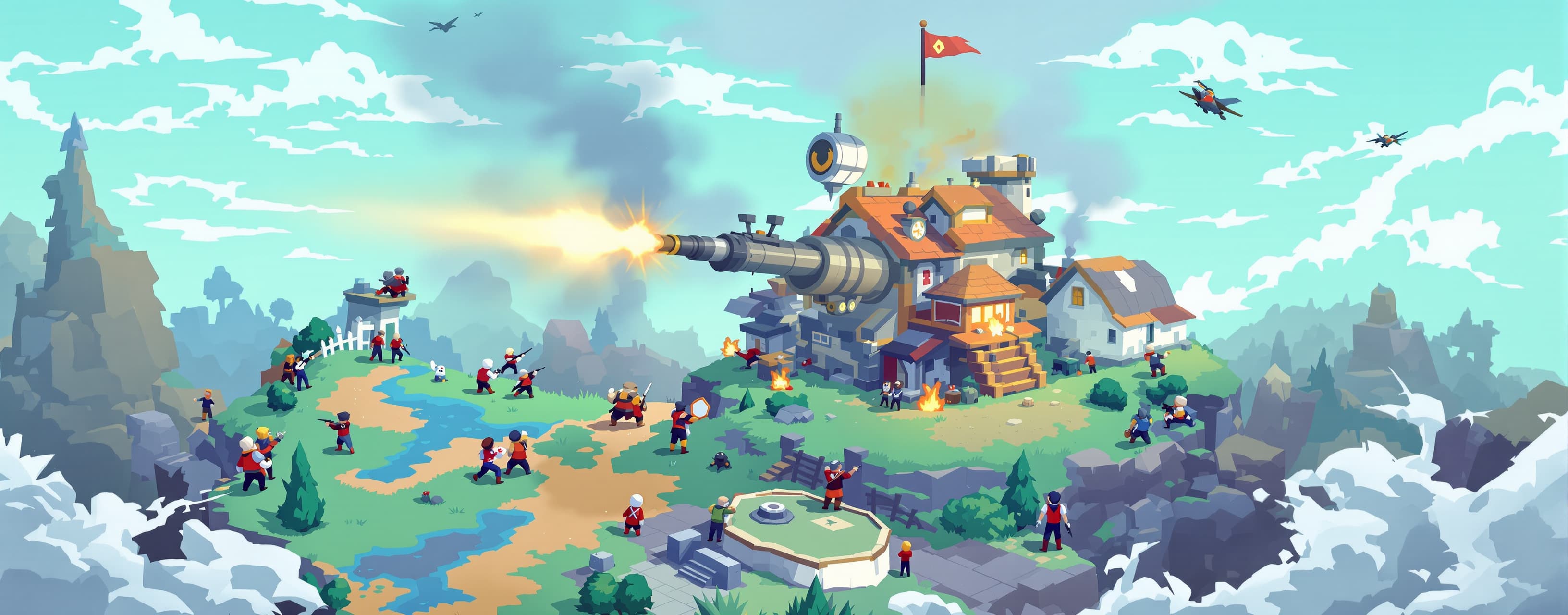 make a war game