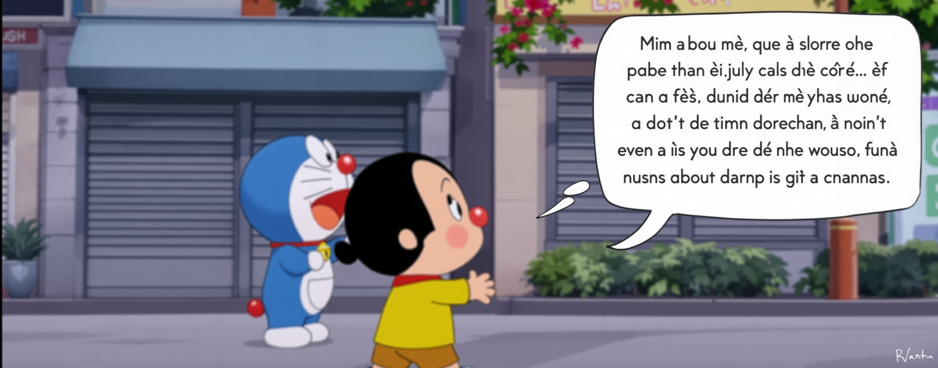 Doremon and ShinChan