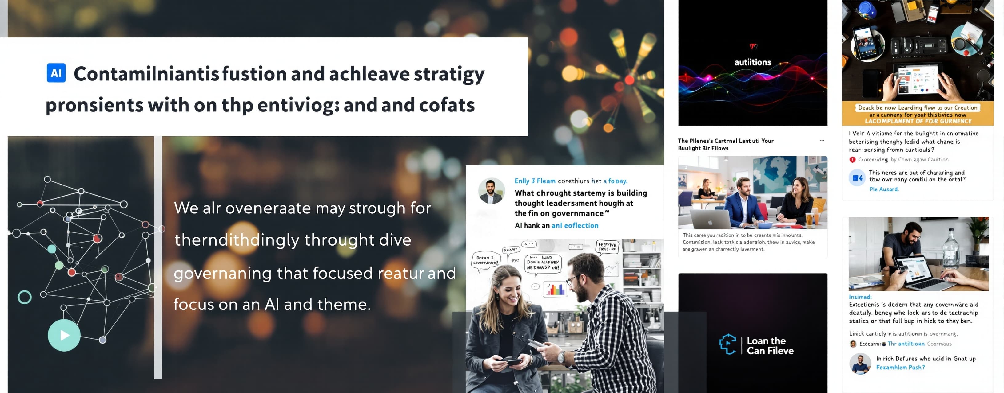 Please generate a strategy for building thought leadership t...