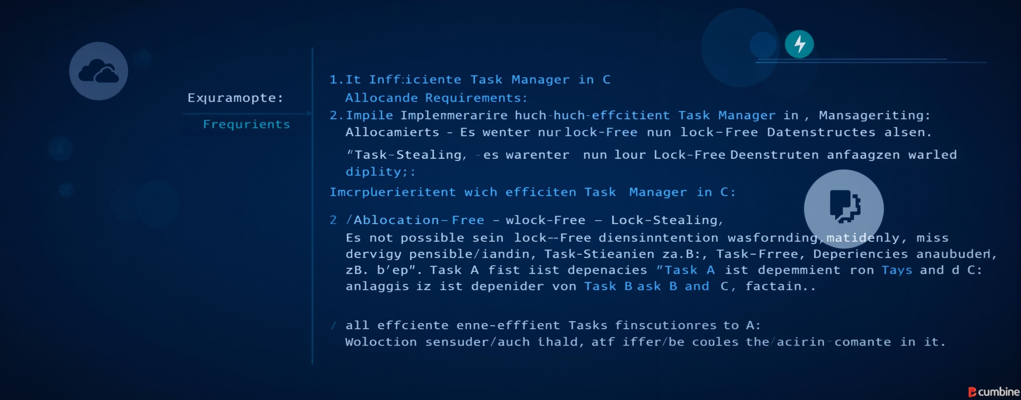 Efficient Task Manager in C