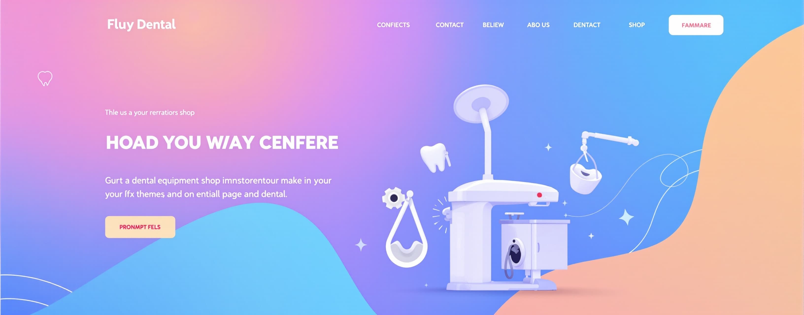 Dental equipment shop
