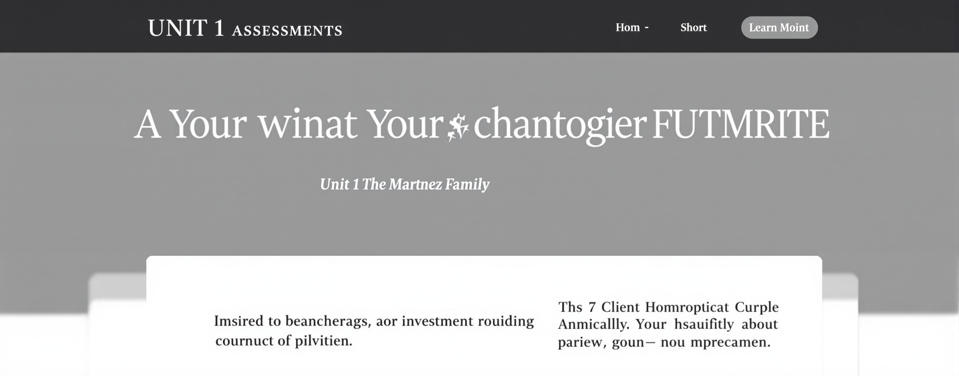Unit 1 Assessment: Investment Policy Statement (IPS) Develop...