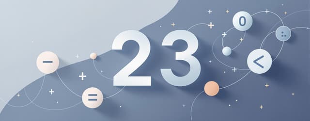 0~9→23