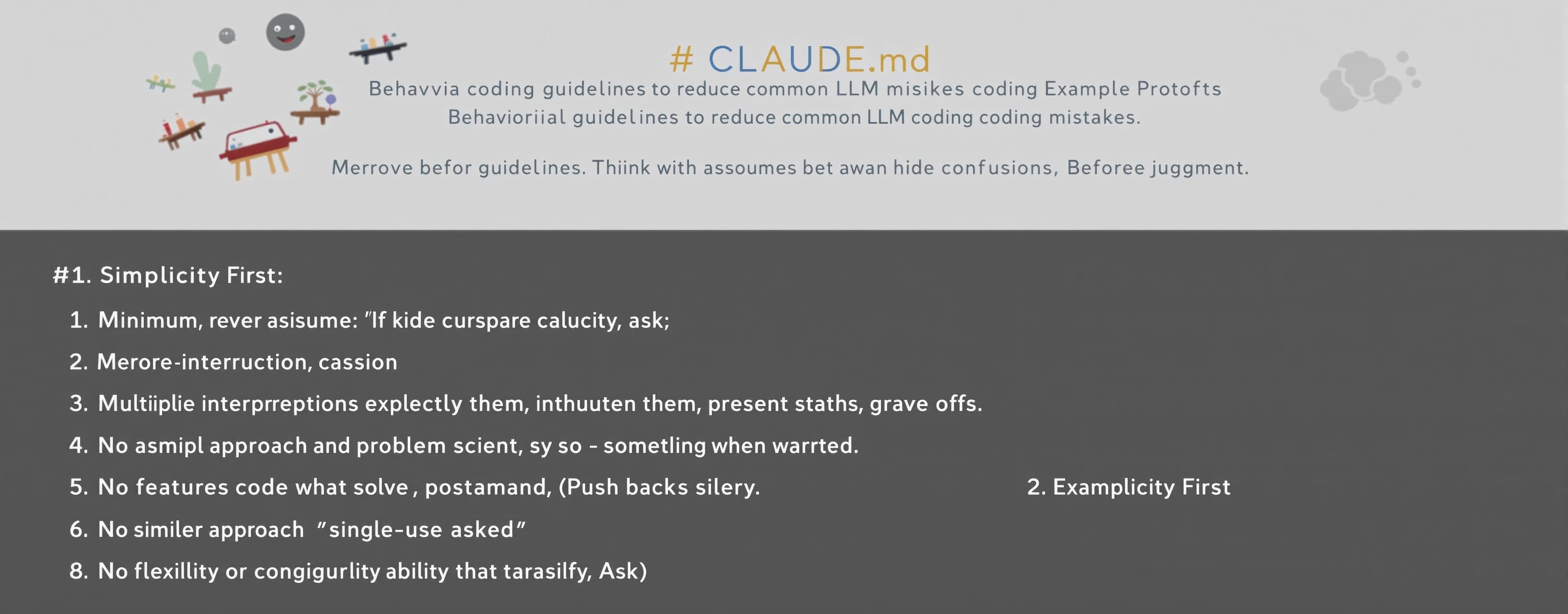 # CLAUDE.md

Behavioral guidelines to reduce common LLM codi...