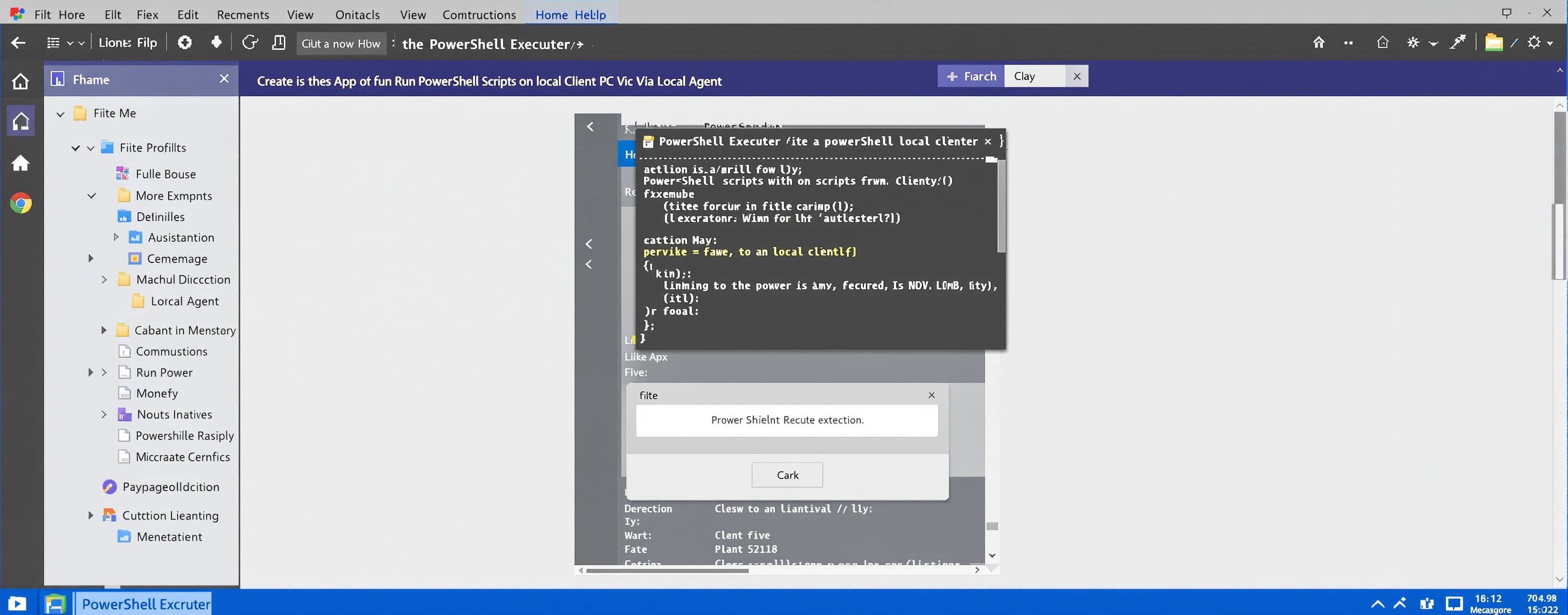 PowerShell Executer