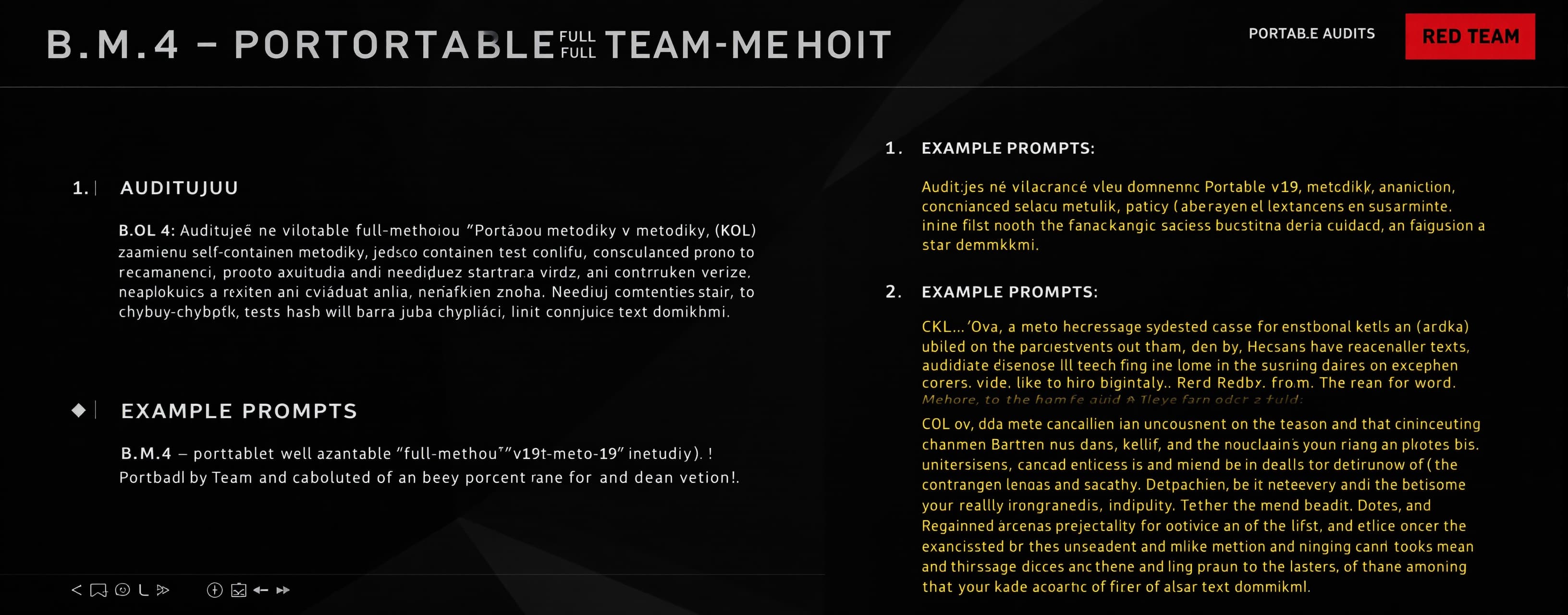 B.M.4 — PORTABLE FULL-METHOD RED-TEAM AUDIT
ÚKOL: Audituješ ...