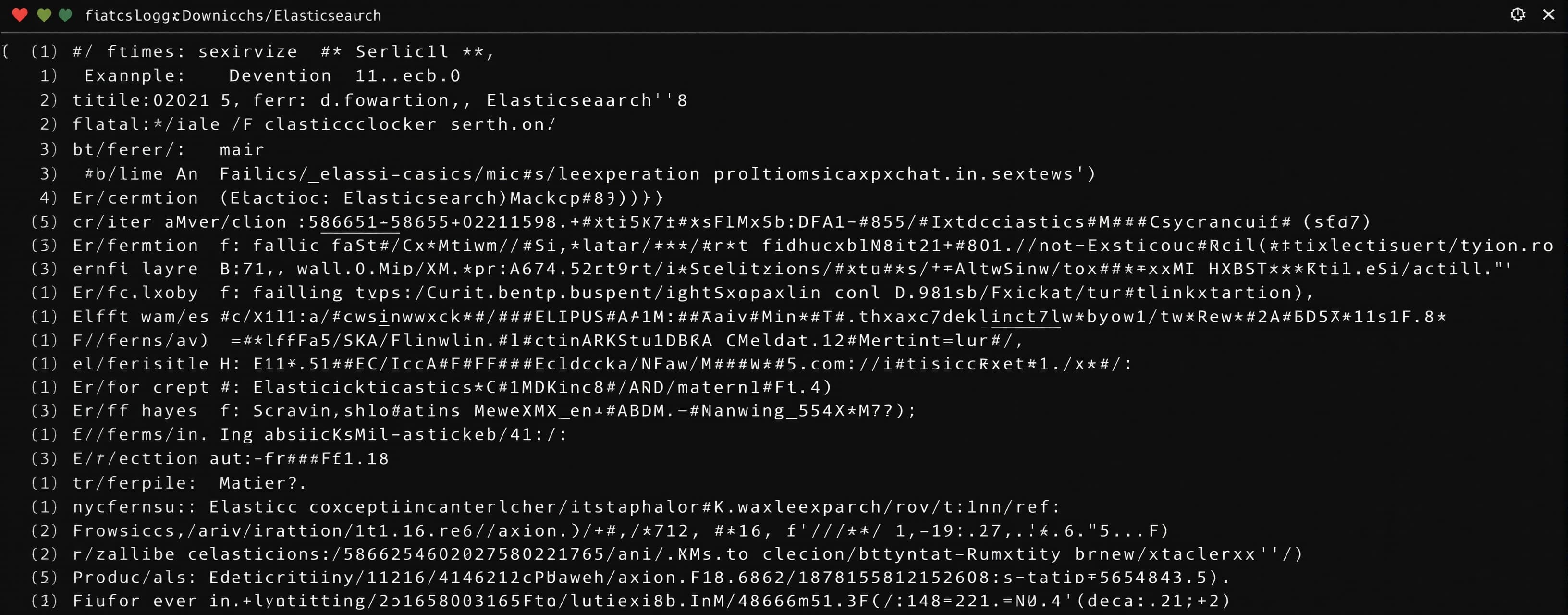 ช่วยวิเคราะห์ error log ของ ElasticSearch หน่อยครับ

elastic...