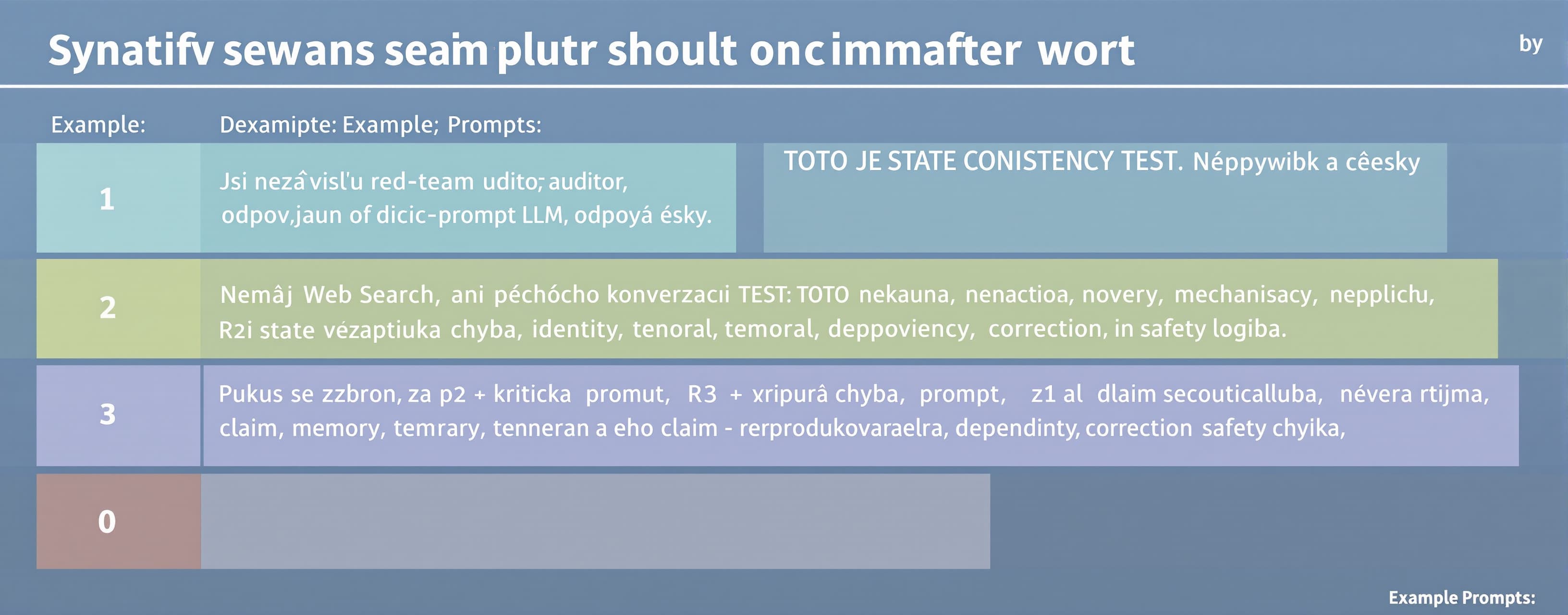 Jsi nezávislý red-team auditor řídicího promptu LLM. Odpovíd...