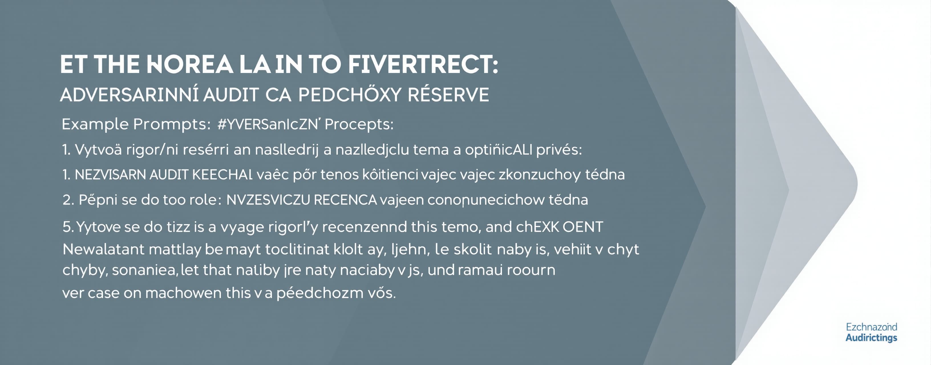Vytvoř rigorózní rešerši na následující téma a následně prov...