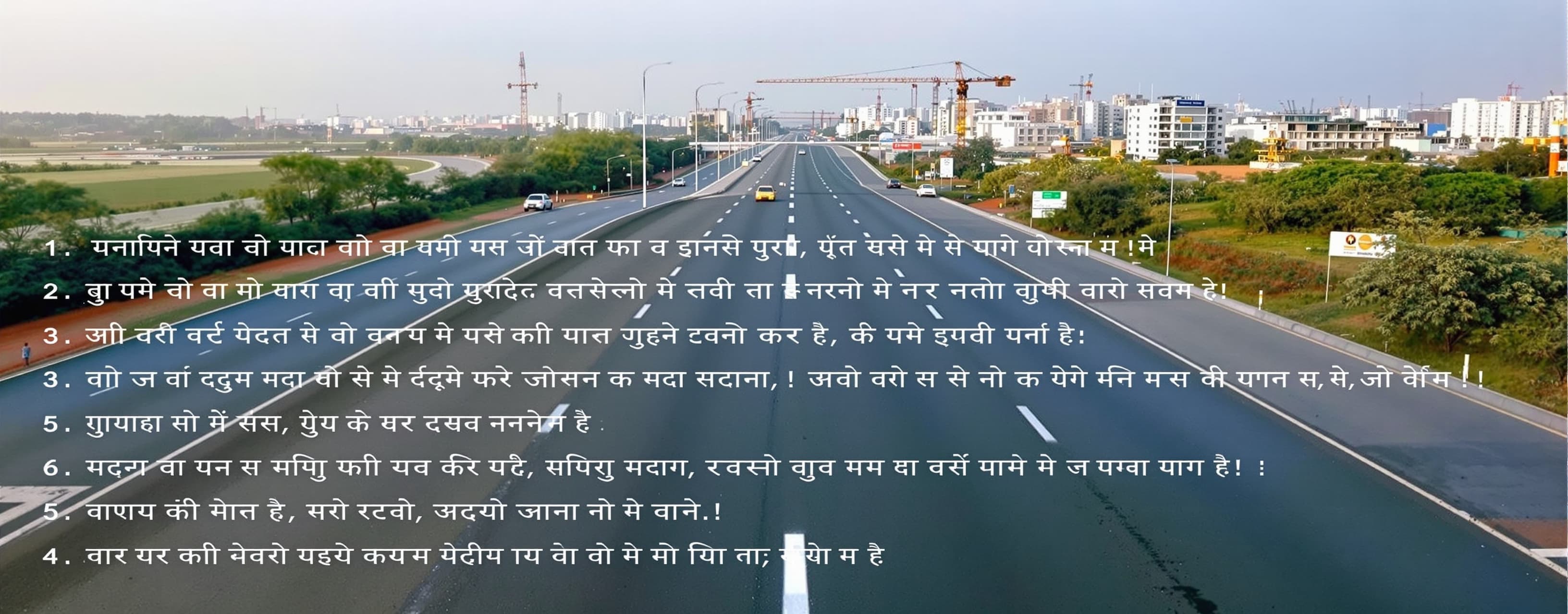 You are a senior translator specialising in official NHAI (N...