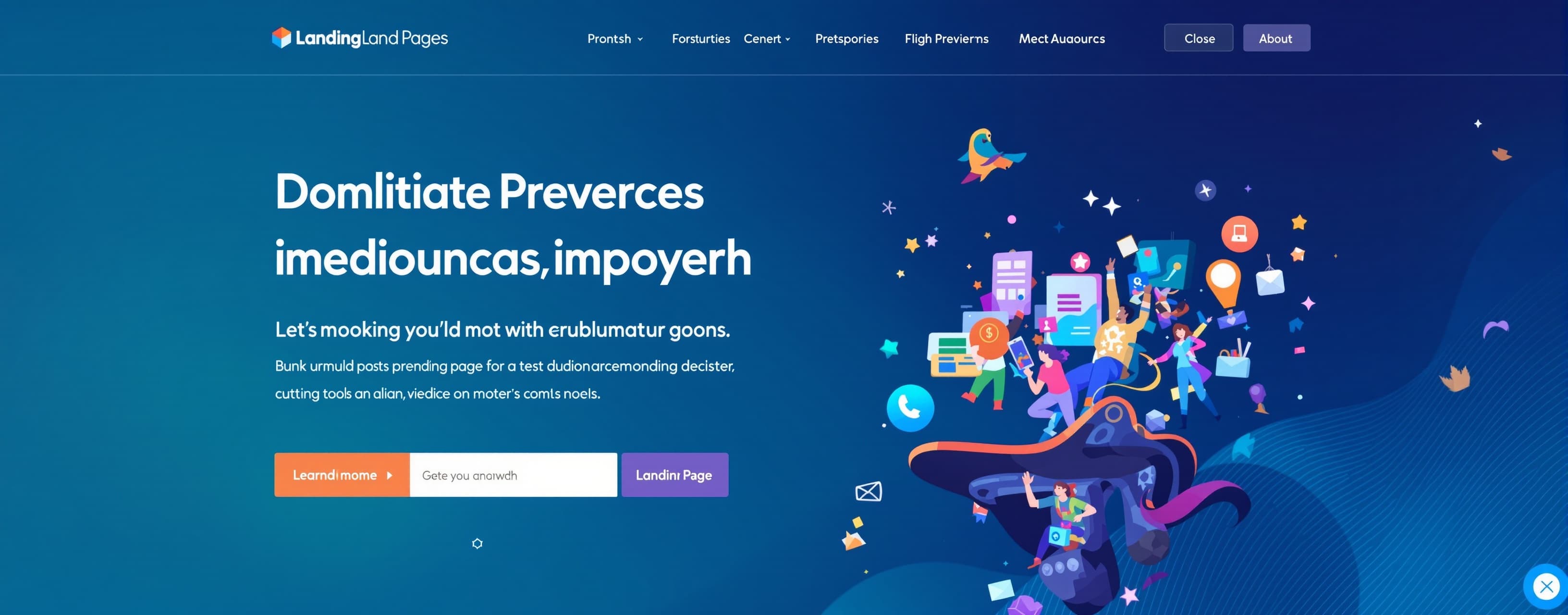 Landing Page