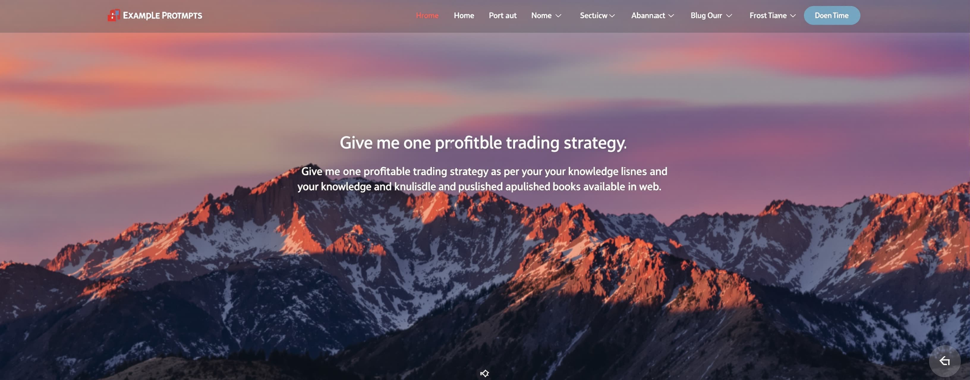 Give me one profitable trading strategy as per your knowledg...