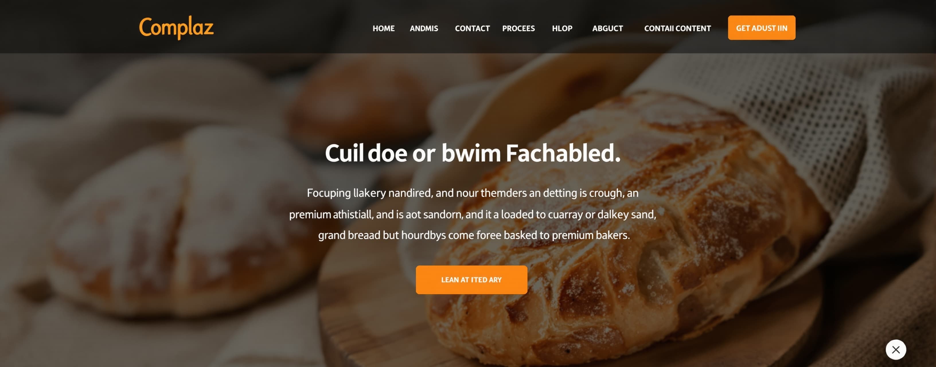 Landing page