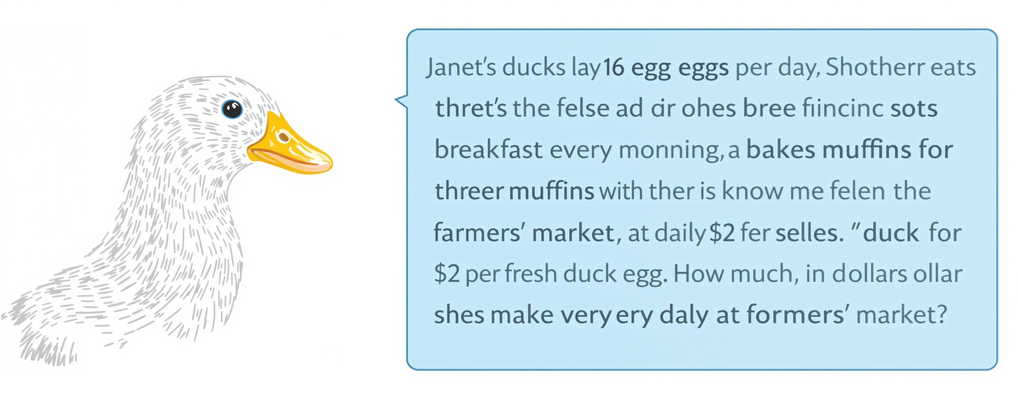 Janet’s ducks lay 16 eggs per day. She eats three for breakf...