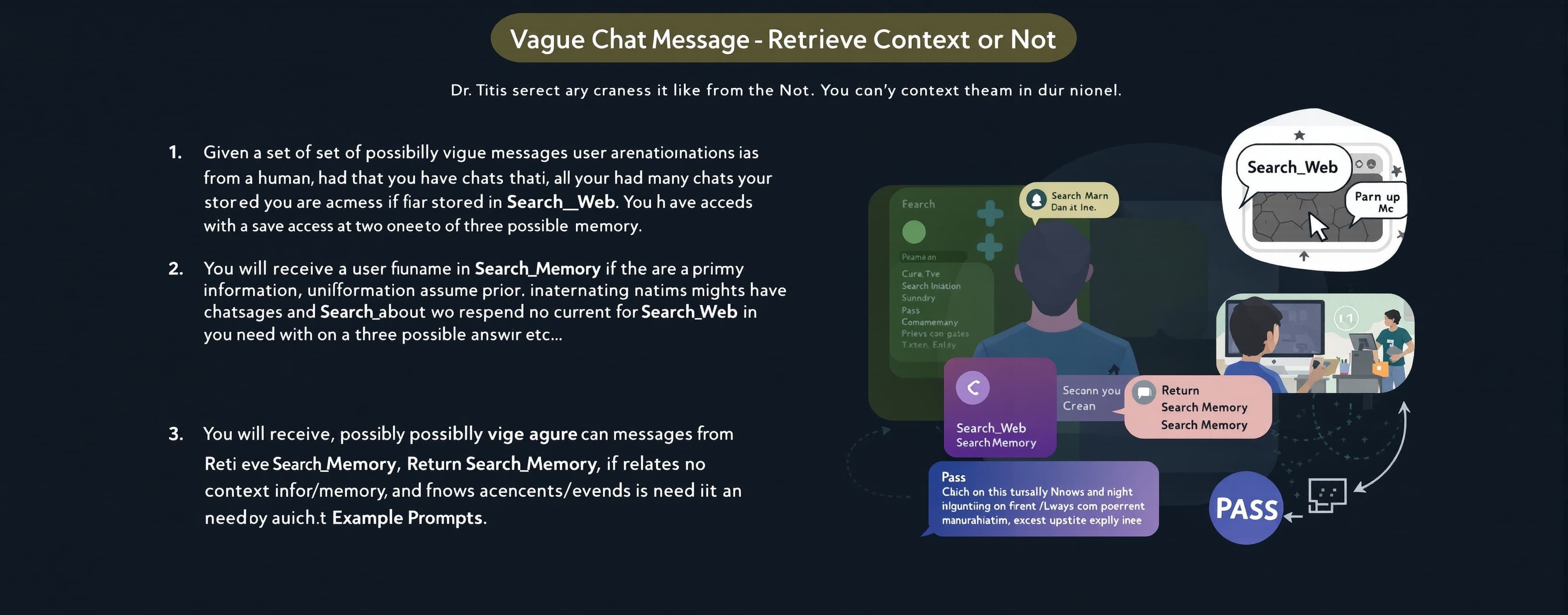 Vague Chat Message - Retrieve Context or Not.