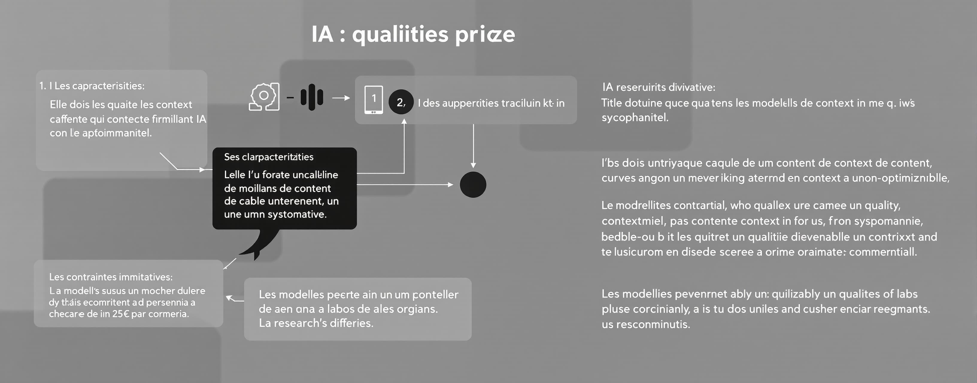 IA : qualité prix . Le réalisme