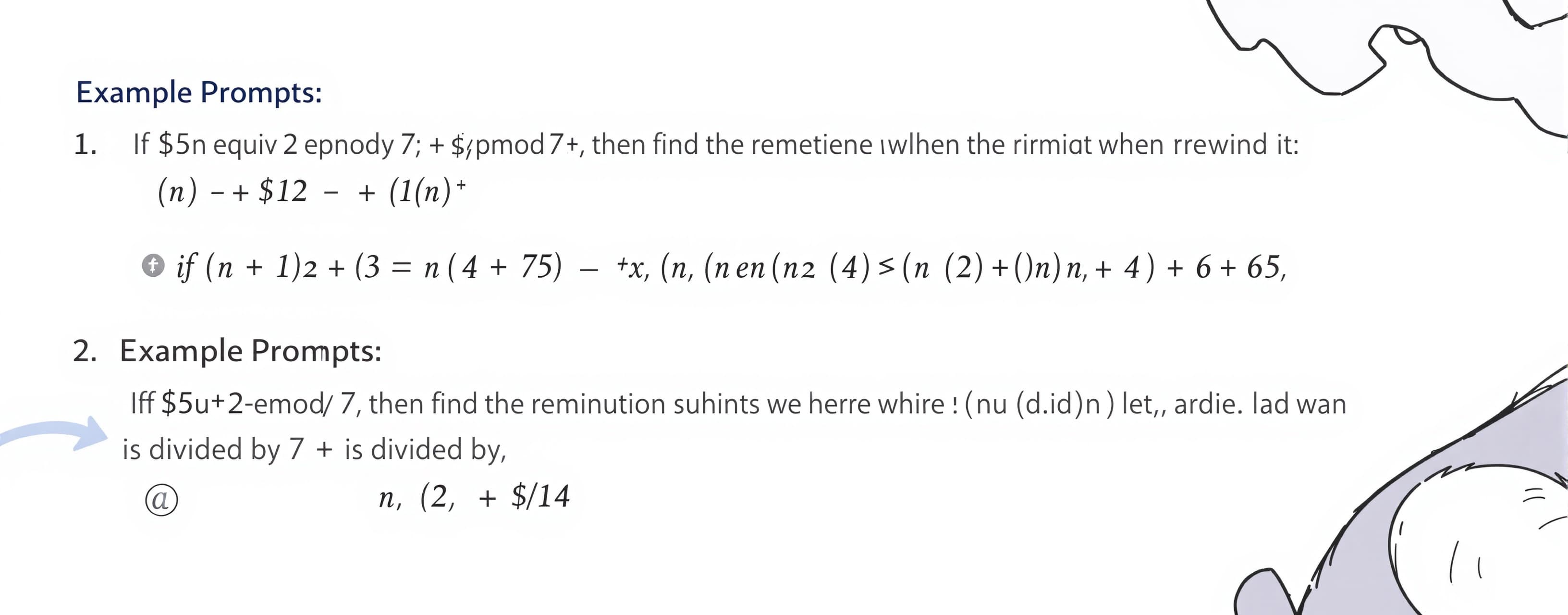 If $n \equiv 2 \pmod{7}$, then find the remainder when $(n +...