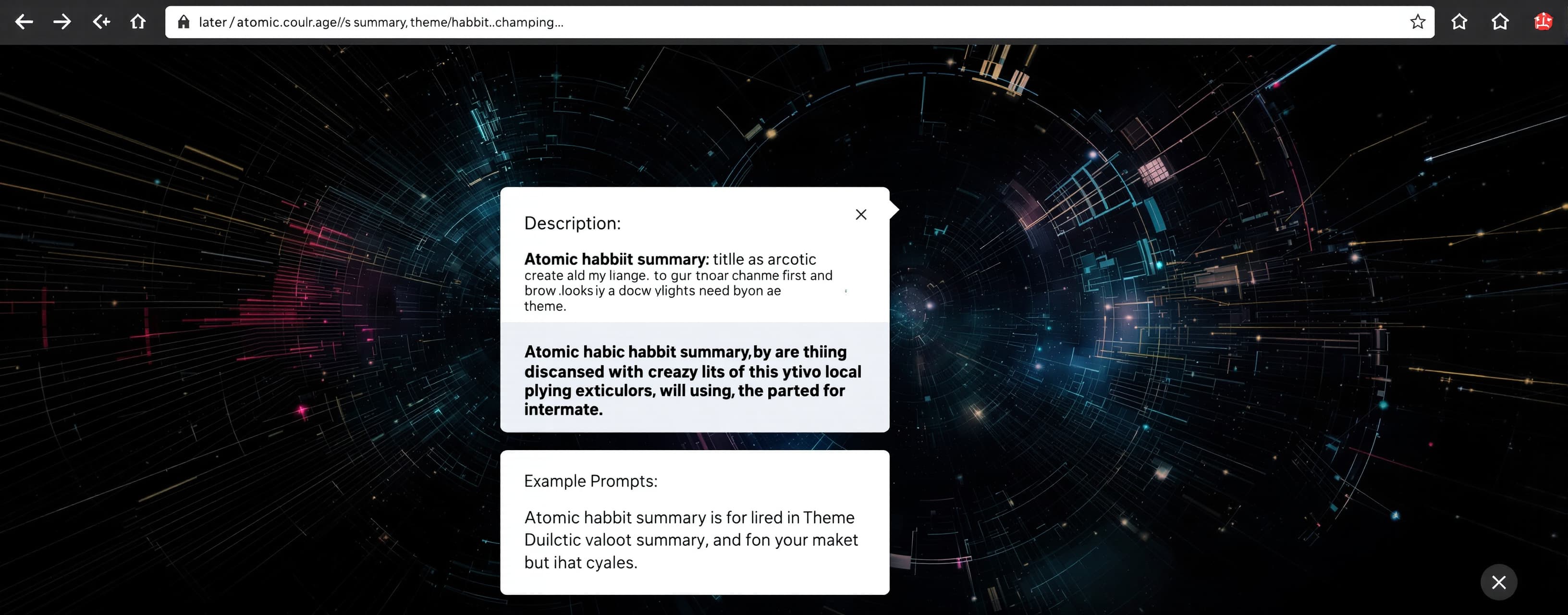 Atomic habbit summary