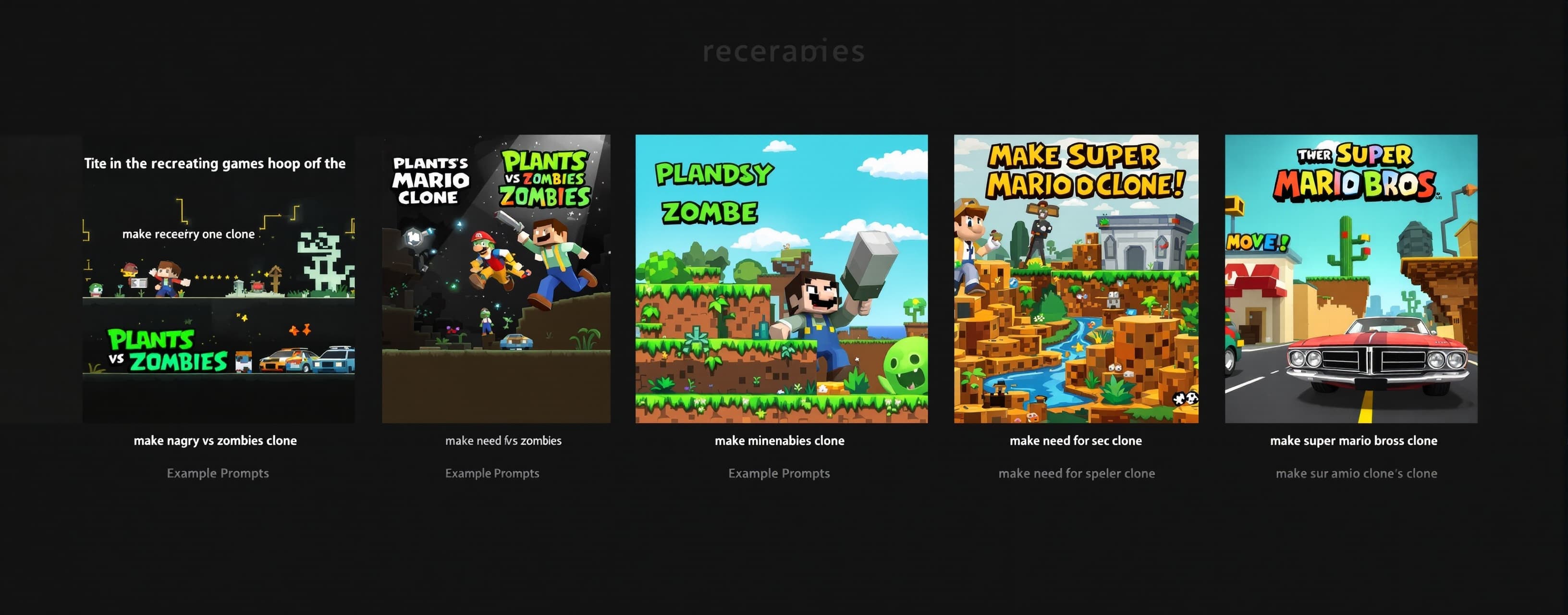 recreating games