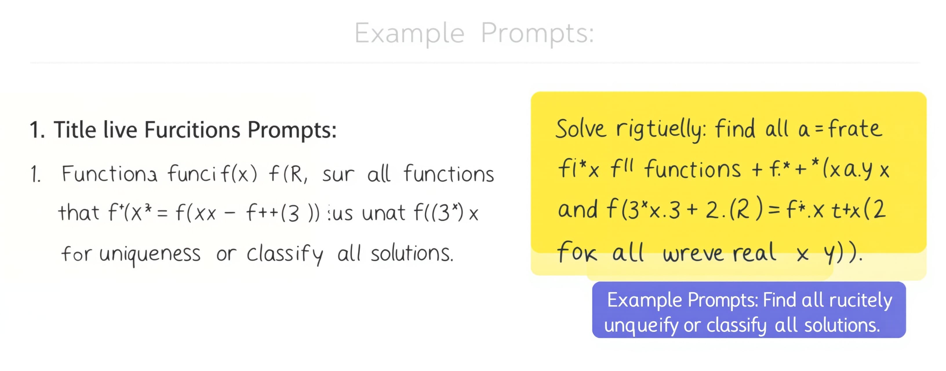 Solve rigorously: Find all functions f: R -> R such that f(x...