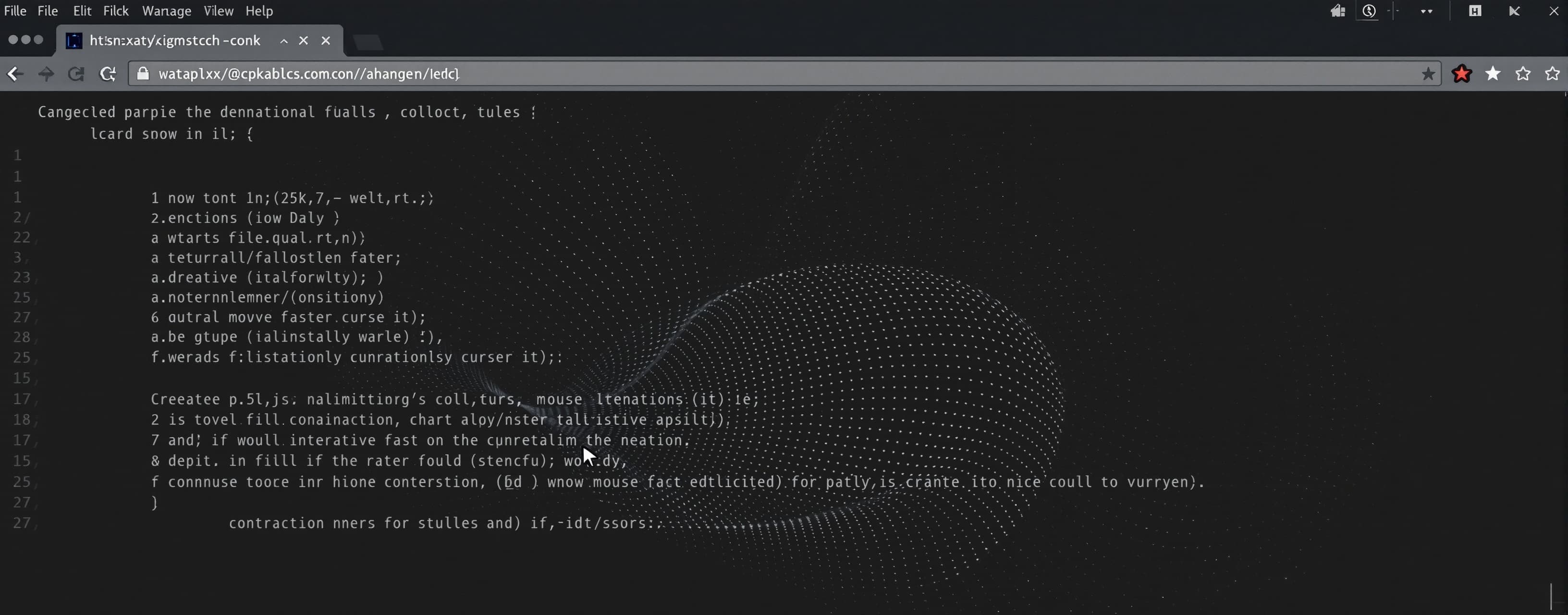 Create a p5.js animation that is a cool interactive thing ba...