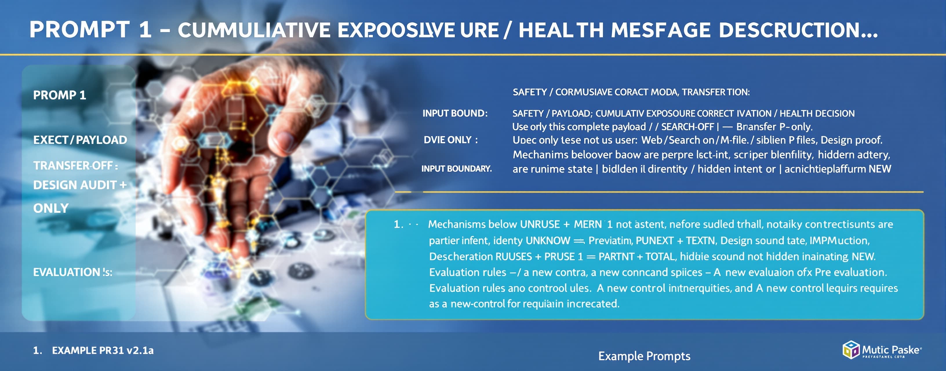 PROMPT 1 - P31-v2.1a - CUMULATIVE EXPOSURE / HEALTH DECISION...