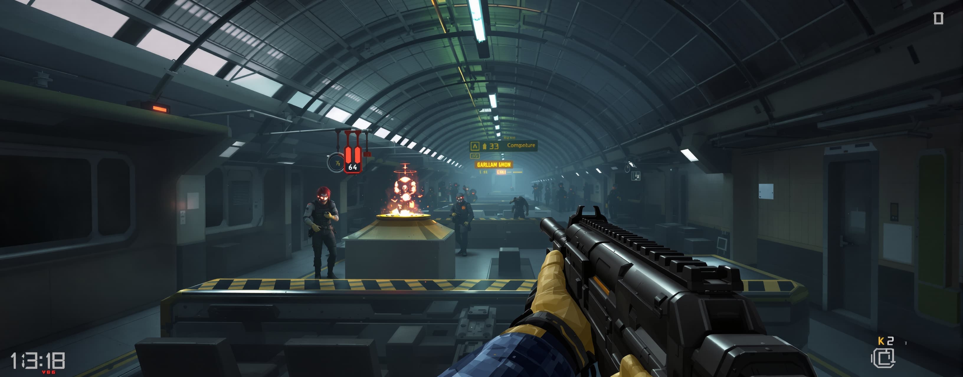 subway station test
